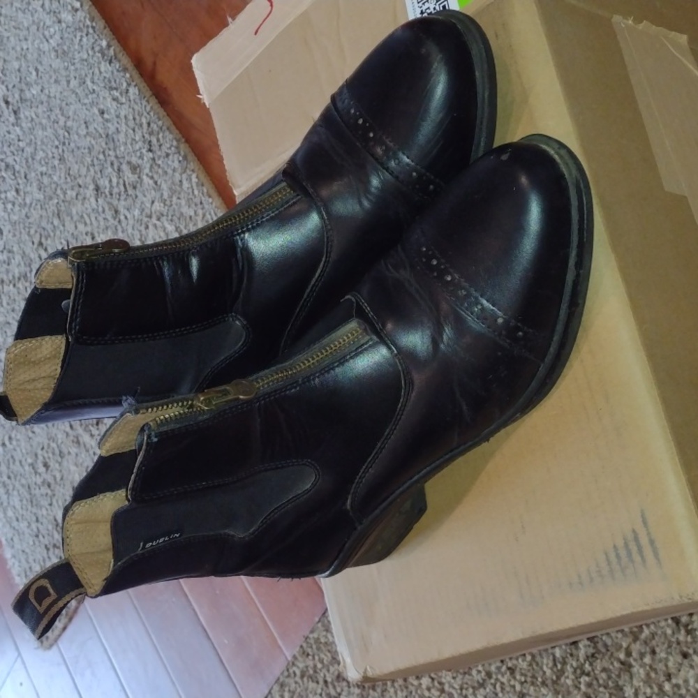 Dublin altitude zip paddock boots